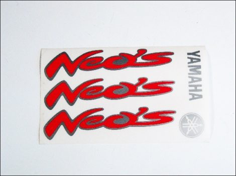 DECAL SET NEOS /RED/