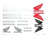 DECAL SET HONDA /SILVER/