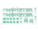 DECAL SET MALAGUTI /UV GREEN/