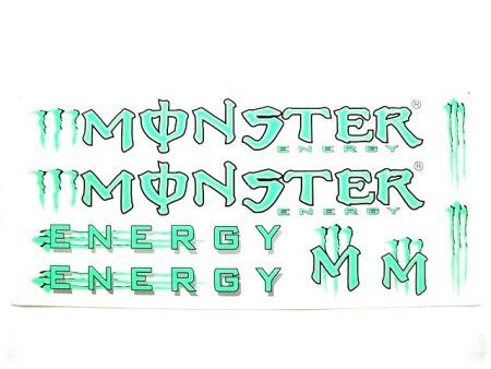 DECAL SET MALAGUTI /UV GREEN/