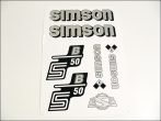 DECAL SET S50B /SILVER/