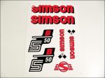 DECAL SET S50B /RED/