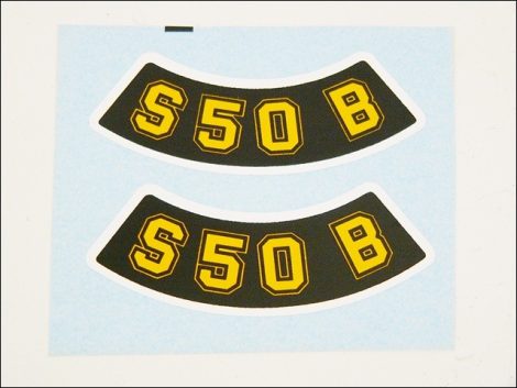 DECAL /YELLOW/ PAIR