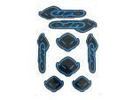 DECAL SET UFO /BLAU/