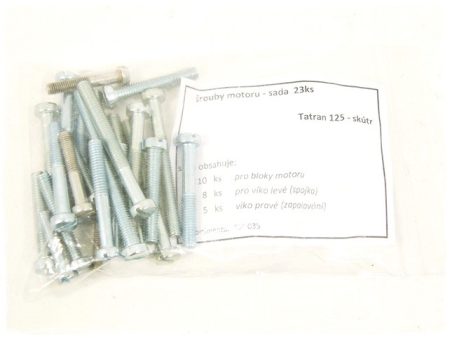 SCREW SET /CYLINDER BLOCK/