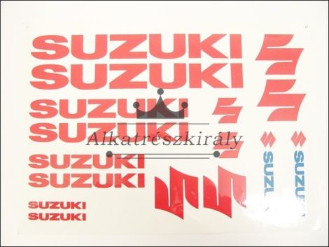 DECAL SET SUZUKI /RED/