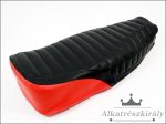 SEAT COVER /STICKED/ BLACK-RED /UNLABELED/