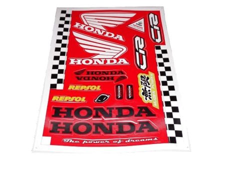 DECAL SET HONDA BIG