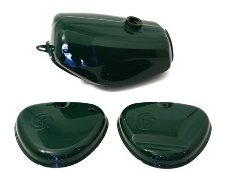 BENZINTANK SZETT /SÖTÉT ZÖLD/