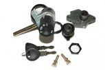 IGNITION SWITCH AND PARTS, LOCK, KEY SET