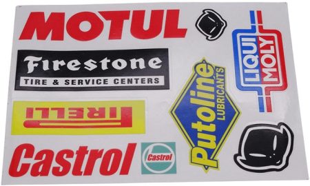 MATRICA KLT. MOTUL,PIRELLI,CASTROL,PUTOLINE